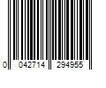 Barcode Image for UPC code 0042714294955