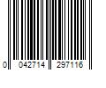 Barcode Image for UPC code 0042714297116