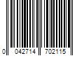 Barcode Image for UPC code 0042714702115