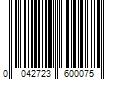 Barcode Image for UPC code 0042723600075