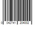 Barcode Image for UPC code 0042741204002