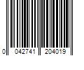 Barcode Image for UPC code 0042741204019