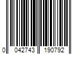 Barcode Image for UPC code 0042743190792