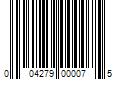 Barcode Image for UPC code 004279000075