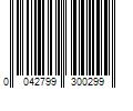 Barcode Image for UPC code 0042799300299