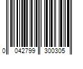 Barcode Image for UPC code 0042799300305