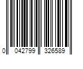 Barcode Image for UPC code 0042799326589