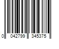 Barcode Image for UPC code 0042799345375