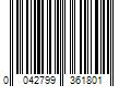 Barcode Image for UPC code 0042799361801