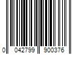 Barcode Image for UPC code 0042799900376