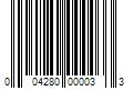 Barcode Image for UPC code 004280000033