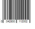 Barcode Image for UPC code 0042800112002