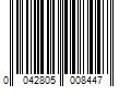 Barcode Image for UPC code 0042805008447