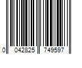 Barcode Image for UPC code 0042825749597