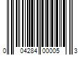 Barcode Image for UPC code 004284000053