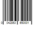 Barcode Image for UPC code 0042853650001