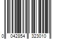 Barcode Image for UPC code 0042854323010