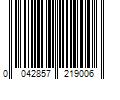 Barcode Image for UPC code 0042857219006