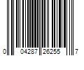 Barcode Image for UPC code 004287262557