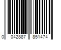 Barcode Image for UPC code 0042887851474