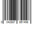 Barcode Image for UPC code 0042887851498