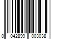 Barcode Image for UPC code 0042899003038