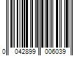 Barcode Image for UPC code 0042899006039