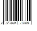 Barcode Image for UPC code 0042899017899