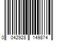 Barcode Image for UPC code 0042928149874