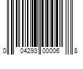 Barcode Image for UPC code 004293000068