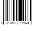 Barcode Image for UPC code 0042934444925