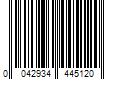 Barcode Image for UPC code 0042934445120