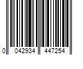 Barcode Image for UPC code 0042934447254