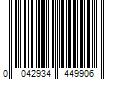 Barcode Image for UPC code 0042934449906