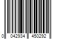 Barcode Image for UPC code 0042934450292