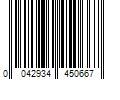 Barcode Image for UPC code 0042934450667