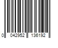 Barcode Image for UPC code 0042952136192