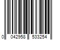 Barcode Image for UPC code 0042958533254