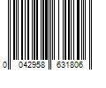 Barcode Image for UPC code 0042958631806