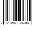 Barcode Image for UPC code 0042976102869