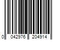 Barcode Image for UPC code 0042976204914. Product Name: Bush Business Furniture Bush Business Arrive Bariatric Waiting Room Guest Chair in Light Gray Vinyl
