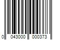 Barcode Image for UPC code 0043000000373