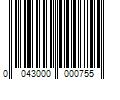 Barcode Image for UPC code 0043000000755