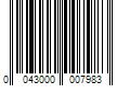 Barcode Image for UPC code 0043000007983