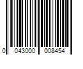 Barcode Image for UPC code 0043000008454