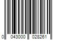 Barcode Image for UPC code 0043000028261