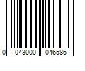 Barcode Image for UPC code 0043000046586