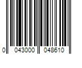 Barcode Image for UPC code 0043000048610