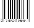 Barcode Image for UPC code 0043000048634