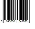 Barcode Image for UPC code 0043000049983